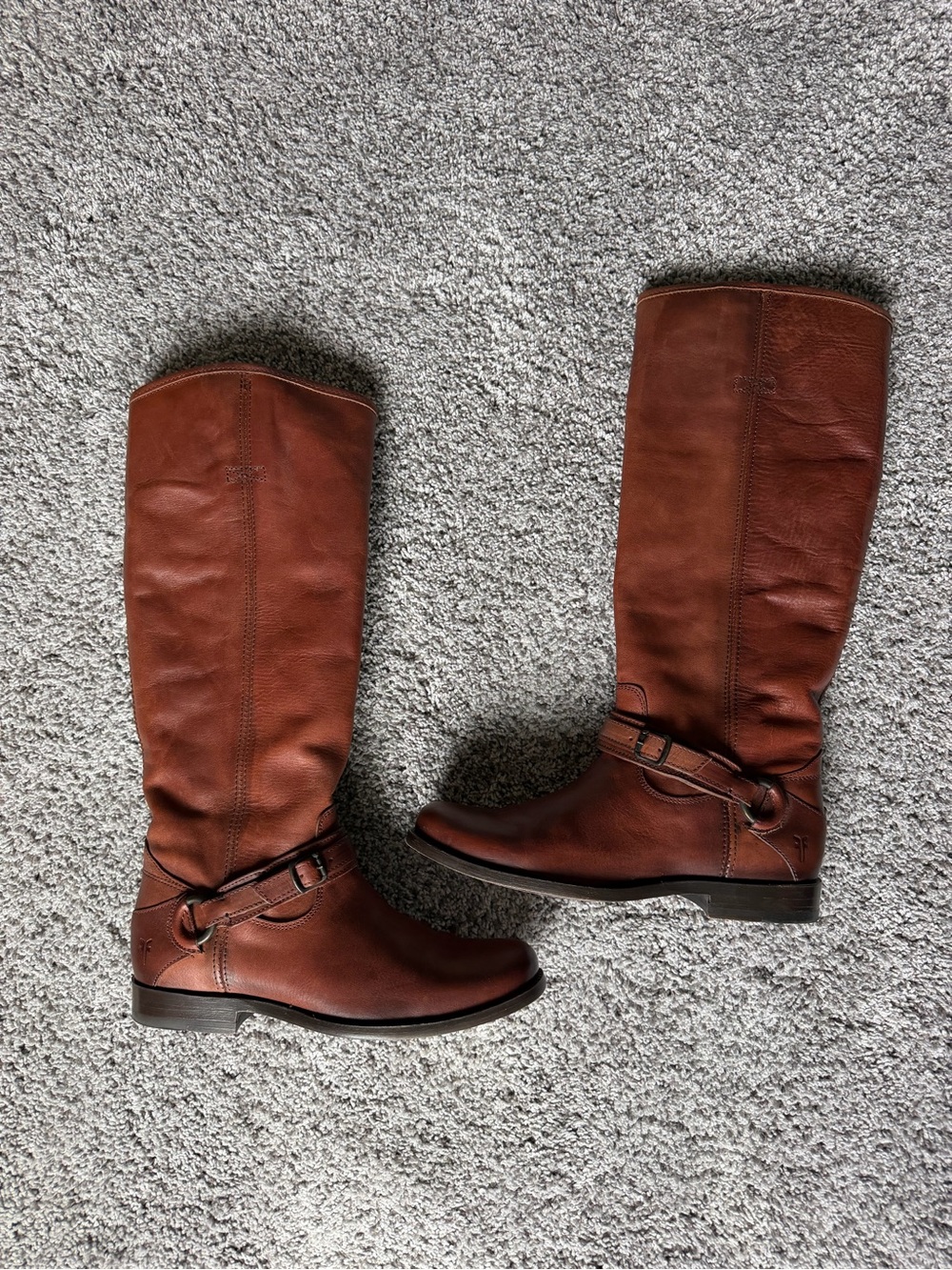 Frye Phillip Ring Tall Brown Boot - Size 7.5